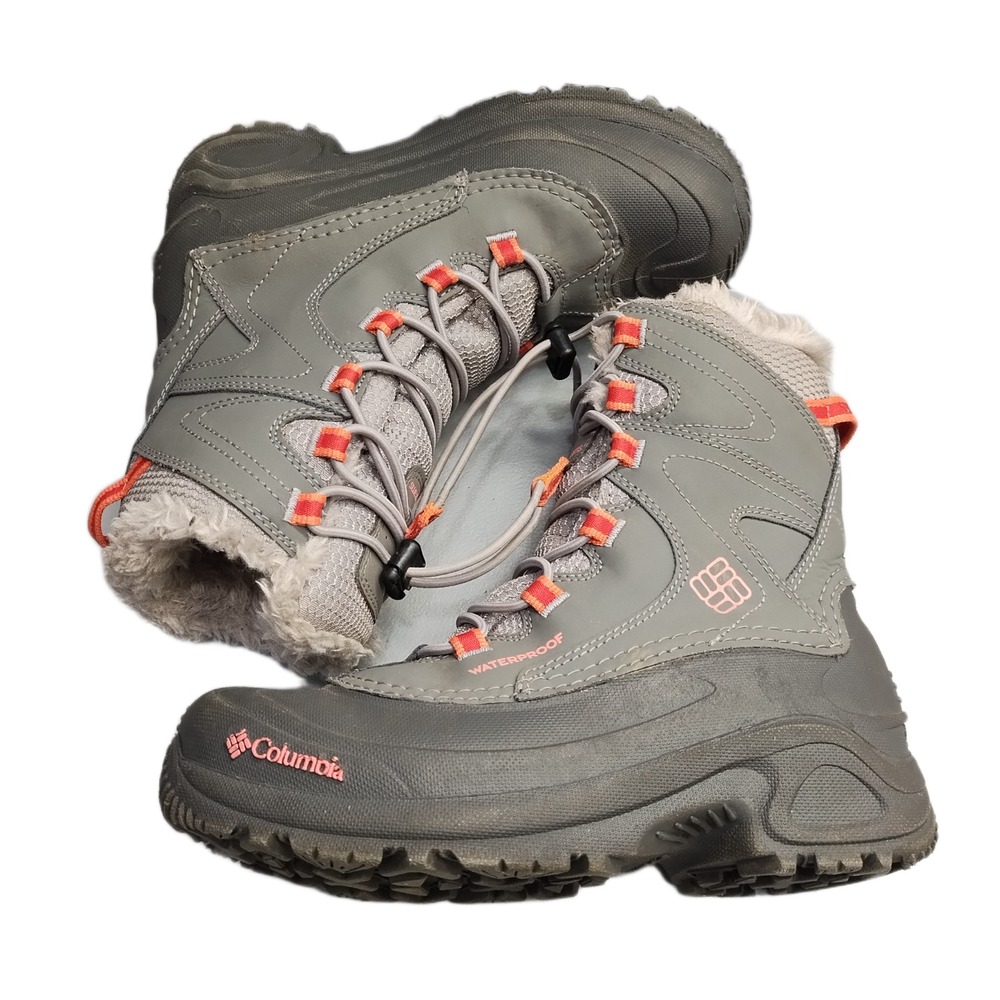 Columbia Bugaboot III Insulated Snow Boots Womens 4 Multi Waterproof BY1333-060
